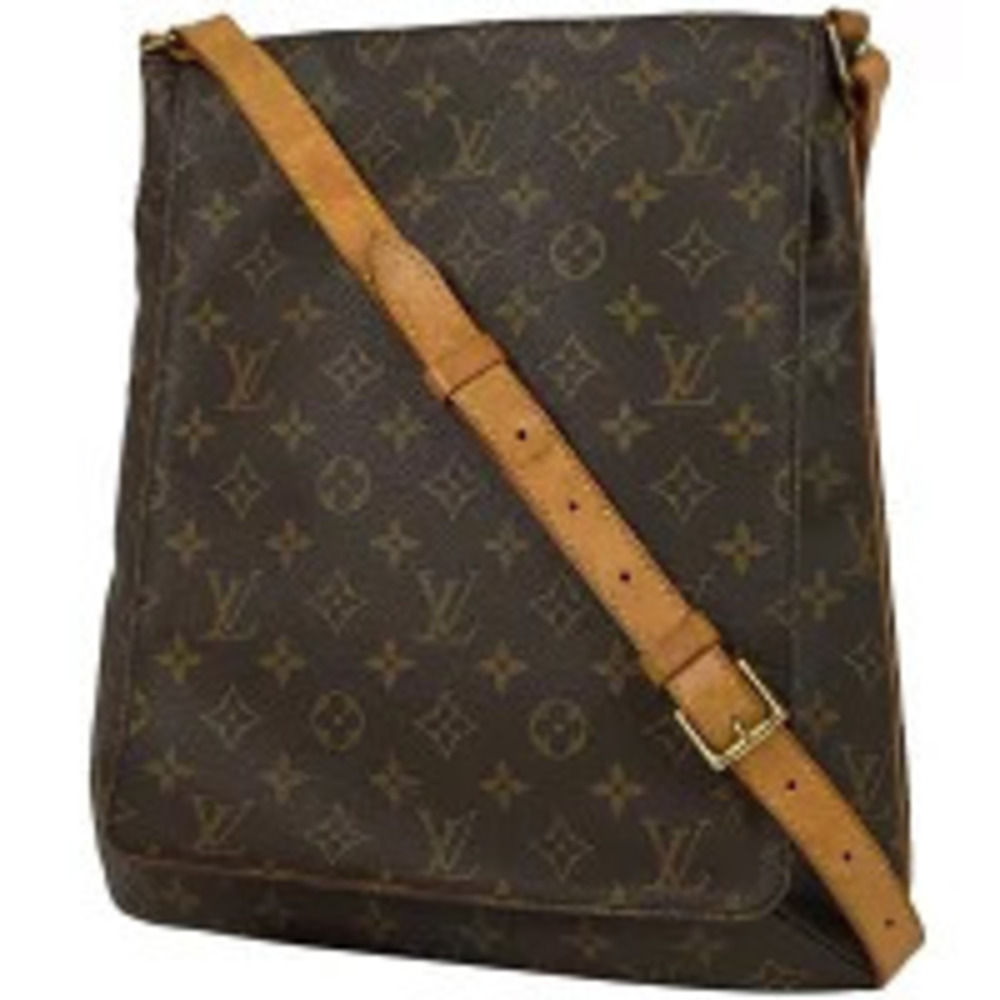 Louis Vuitton Musette Crossbody Shoulder Bag Monogram Brown